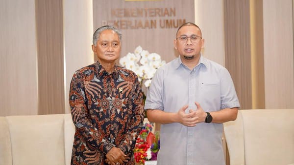 Andre Rosiade bersama Menteri PU (Foto: Detik)